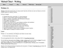 Tablet Screenshot of blog.cihar.com